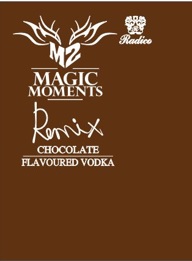 Magic Moments Remix Chocolate Flavoured Vodka (label) Device mark 5687081 Trademark