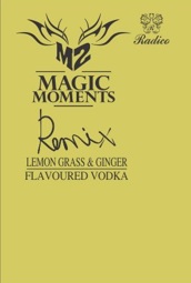 Magic Moments Remix Lemon Grass & Ginger Flavoured Vodka (label) Device mark 5687084 Trademark