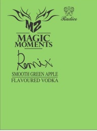 Magic Moments Remix Smooth Green Apple Flavoured Vodka (label) Device mark 5687086 Trademark