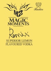 M2 Magic Moments Remix Superior Lemon Flavoured Vodka (label) Device mark 5687075 Trademark