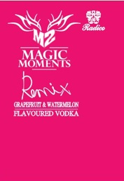 Magic Moments Remix Grapefruit & Watermelon Flavoured Vodka (label) Device mark 5687082 Trademark