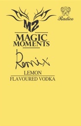 Radico Magic Moments Remix Lemon Flavoured Vodka (label) Device mark 5687083 Trademark