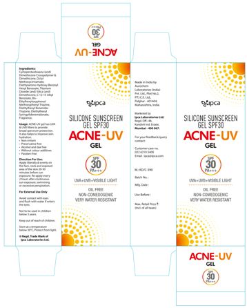 Acne-uv Gel Label Device mark 5696451 Trademark