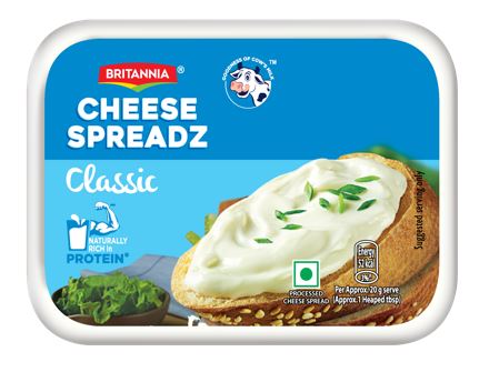 Britannia Cheese Spreadz Classic Device mark 5699111 Trademark
