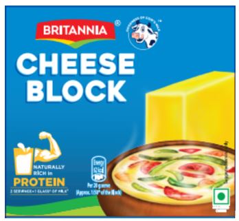 Britannia Cheese Block Device mark 5699117 Trademark