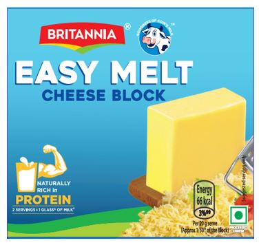 Britannia Easy Melt Cheese Block Device mark 5699115 Trademark