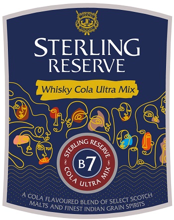 Sterling Reserve B7 Whisky Cola Ultra Mix Device mark 5718816 Trademark