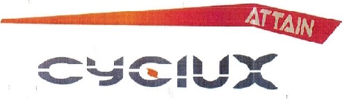 Cyclux Attain (label) Device mark 5719901 Trademark