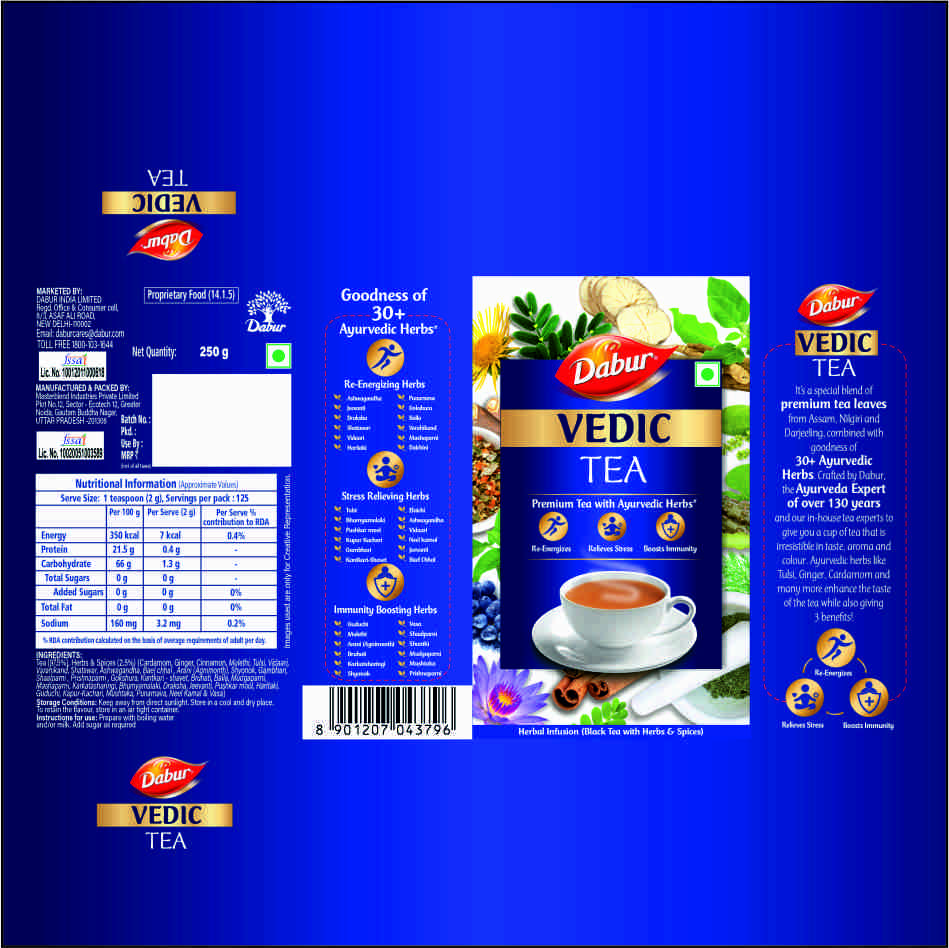 Dabur Vedic Tea Device mark 5722990 Trademark