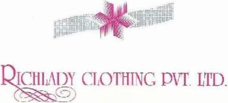 Richlady Clothing Pvt. Ltd. (label) Device mark 5725956 Trademark