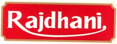 Rajdhani Colour Label In English Device mark 5732984 Trademark