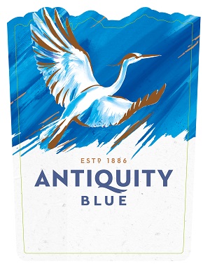 Antiquity Blue Label Device mark 5734348 Trademark
