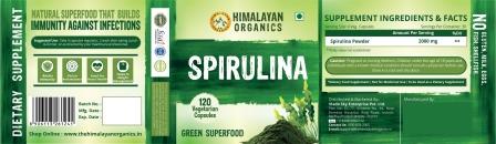 Himalayan Organics – Spirulina Device mark 5734400 Trademark