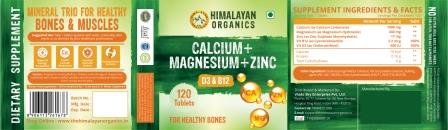 Himalayan Organics – Calcium+magnesium+zinc Device mark 5734404 Trademark