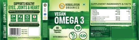 Himalayan Organics - Vegan Omega 3 Device mark 5734405 Trademark