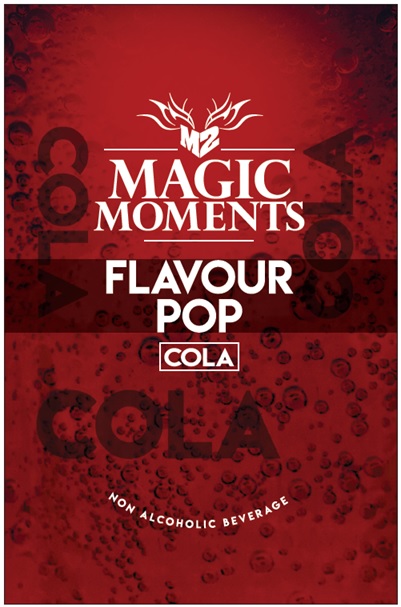 Magic Moments Flavour Pop Cola (label) Device mark 5735606 Trademark