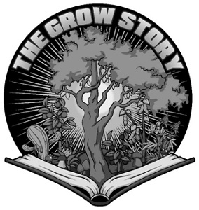 The Grow Story (with Device) Device mark 5743295 Trademark