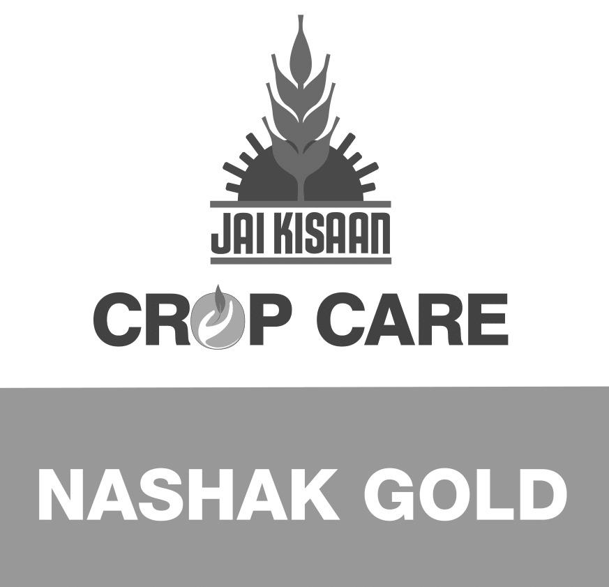 Jai Kisaan Crop Care Nashak Gold (device) Device mark 5755950 Trademark