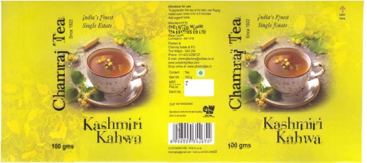Chamraj Kashmiri Kahwa Tea Device mark 5772231 Trademark