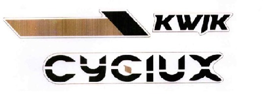 Cyclux Kwik (label) Device mark 5774119 Trademark