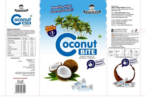 Toffeeman Coconut Bite Device mark 5785648 Trademark