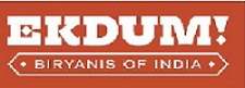 Ekdum ( Biryanis Of India) With Red Background - Logo And Device With Tagline. Device mark 5792541 Trademark