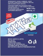Candico Xxxtra Chewing Gum Mint Device mark 5800823 Trademark