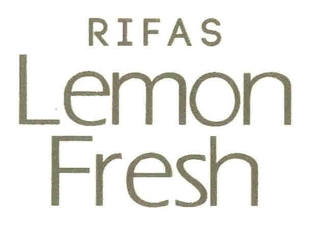 Rifas Lemon Fresh Device mark 2638204 Trademark