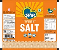 Star555 Salt (tradedress) Device mark 5824955 Trademark