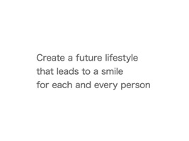 Create A Future Lifestyle That Leads To A Smile For Each And Every Person Device mark 5833079 Trademark