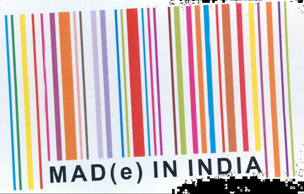 Mad(e) In India Device mark 2162750 Trademark