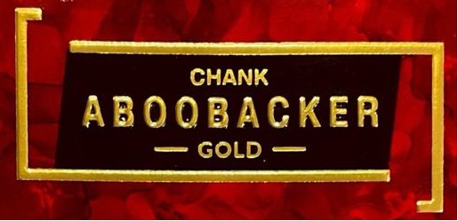 Chank Aboobacker Gold Device mark 5850013 Trademark