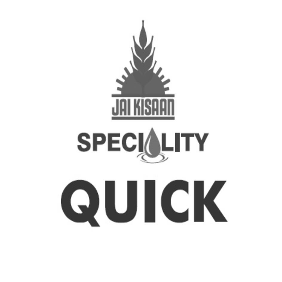 Jai Kisaan Speciality Quick (device) Device mark 5854346 Trademark