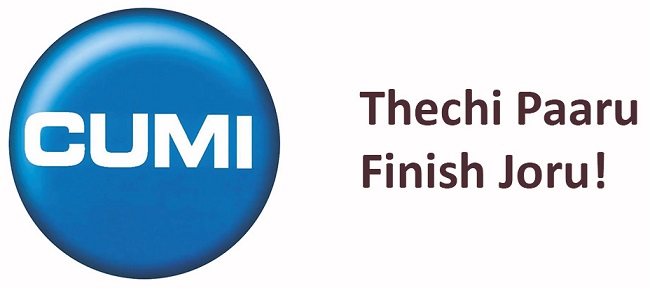 Cumi Thechi Paaru Finish Joru! Device mark 5854382 Trademark