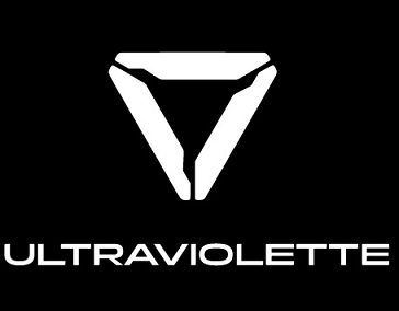 Inverted Triangle Logo With Ultraviolette (vertical) (white) Device mark 5861725 Trademark