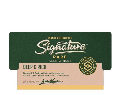 Signature Label Device mark 5875113 Trademark