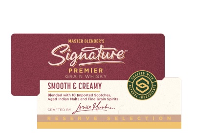 Signature Label Device mark 5875110 Trademark