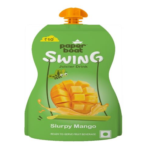 Paper Boat Swing Slurpy Mango Label Device mark 5880872 Trademark