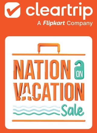 Cleartrip - Nation On Vacation Sale (logo And Device) Device mark 5884156 Trademark