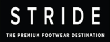 Stride -the Premium Footwear Destination (logo With Black Brakground) Device mark 5887060 Trademark