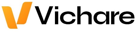 Vvichare With V Logo Device mark 5897613 Trademark