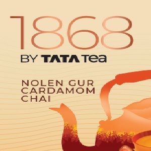 1868 By Tata Tea- Nolen Gur Cardamom Chai ( Logo And Device) Device mark 5906813 Trademark