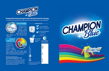 Champion Blue Staingo Colourpro Device mark 5908261 Trademark