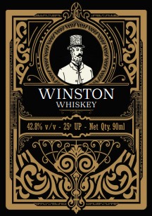 Winston Whiskey (trade Dress) Device mark 5910197 Trademark