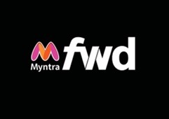 Myntra Fwd (logo With Black Back Ground) Device mark 5913597 Trademark