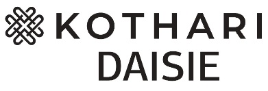Kothari Daisie Device mark 5918971 Trademark