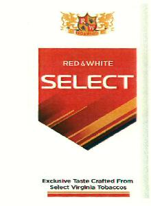 Red&white Select (label) Device mark 2587856 Trademark