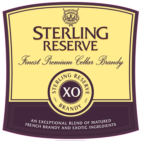 Sterling Reserve Finest Premium Cellar Brandy Device mark 5920438 Trademark