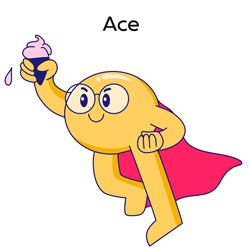 Ace With The Device Of Mascot Device mark 5927765 Trademark