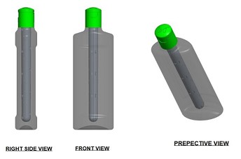 Bottle With Power Tube And Cooling Crystals (device) Device mark 5928056 Trademark